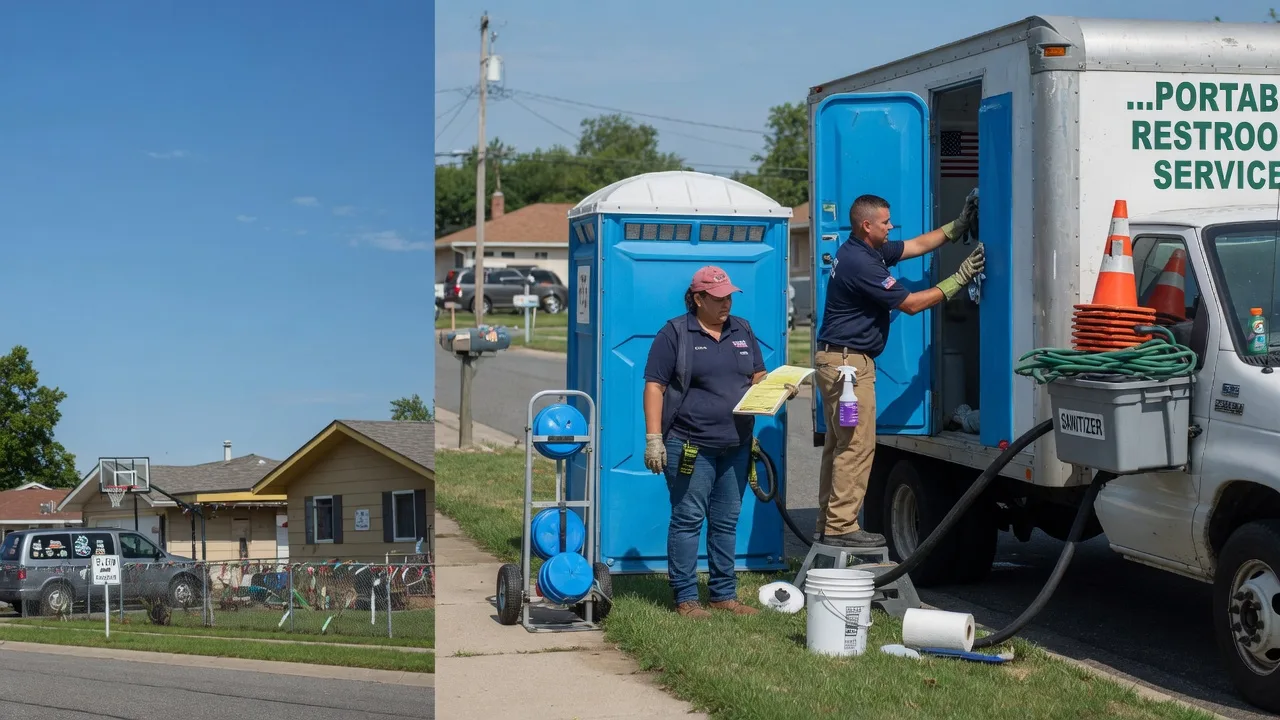 Portable Toilet Rental in Plaucheville, LA near me